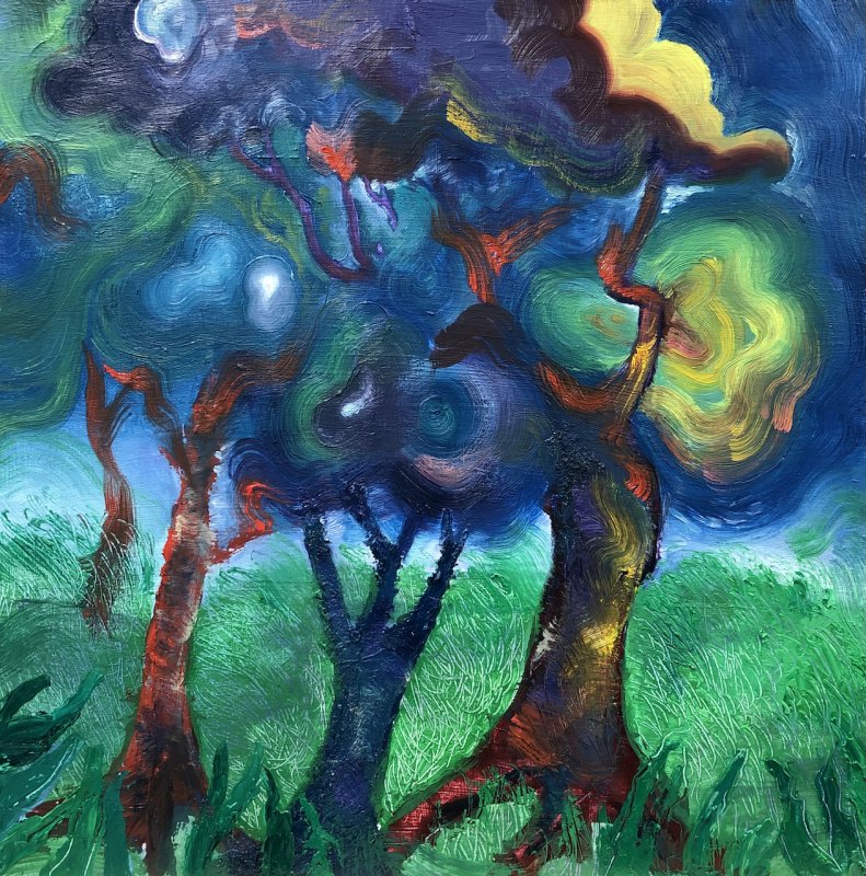 Windy Trees
