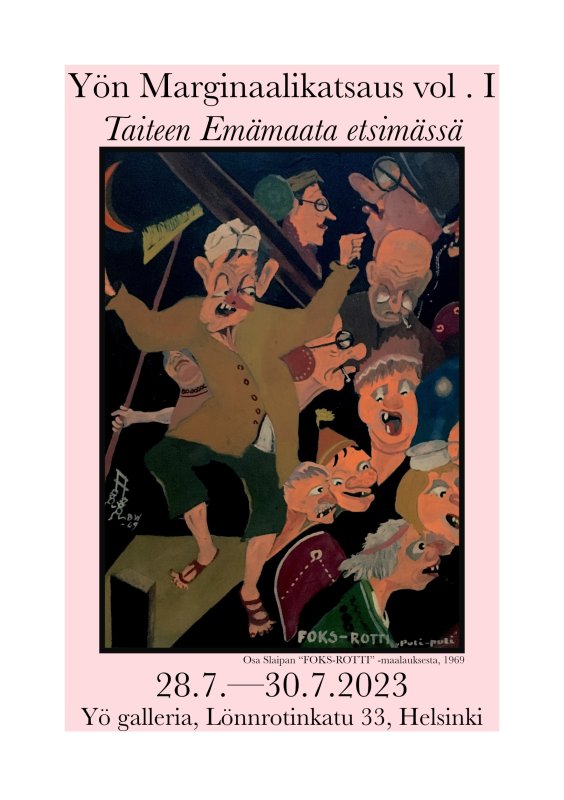 marginaalikatsaus juliste